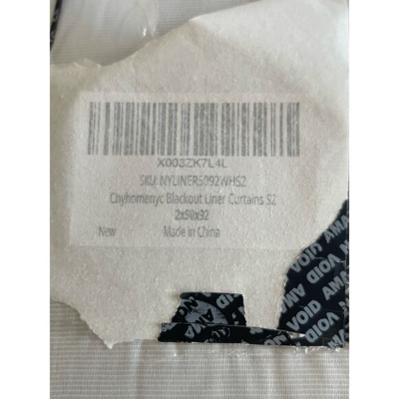 Set of 2 Liner Blackout 50 x 92 Light Grey - Picture 3 of 6